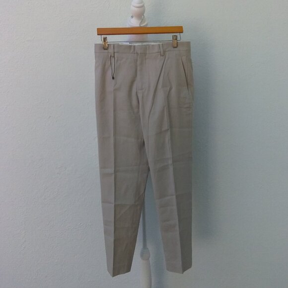 Zara Pants Men's Slim French Pocket 30 Khaki Color NEW - Picture 5 of 7